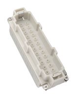 LAPP 10186002 Heavy Duty Connector, EPIC H-BE Series, Insert, 24+PE Contacts, 24B, Plug, Crimp Pin