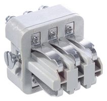 LAPP 10487200 Heavy Duty Connector, Spring, EPIC STA Series, Insert, 6 Contacts, 3A, Receptacle, Solder Socket