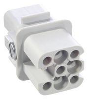 LAPP 11253500 Conector Uso Rudo, EPIC HD Series, Inserto, 8 Contactos, 3A, Receptáculo eléctrico, Crimp Hembra