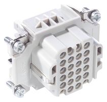 LAPP 11286000 Heavy Duty Connector, EPIC HDD Series, Insert, 24+PE Contacts, 6B, Receptacle, Crimp Socket
