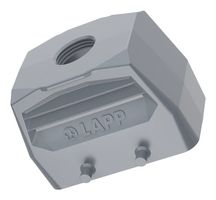 LAPP 19040100 Heavy Duty Connector, Hood, Top Entry, Aluminum Alloy Body, 2 Lever, 10B