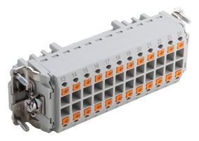 LAPP 44423207 Heavy Duty Connector, Wire Protection, EPIC HBE Series, Insert, 24+PE Contacts, 24B, Receptacle