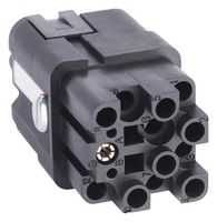 LAPP 44424050 Conector Uso Rudo, 200 Ciclos, EPIC HQ Series, Inserto, 12+PE Contactos, 3A, Receptáculo eléctrico