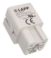 LAPP 44424058 Conector Uso Rudo, Protección de Alambre, EPIC HA Series, Inserto, 4+PE Contactos, 3A