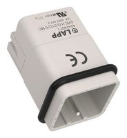LAPP 44424071 Conector Uso Rudo, 500 Ciclos, EPIC HQ Series, Inserto, 12+PE Contactos, 3A, Macho, Crimp Macho