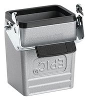 LAPP 79010200 Heavy Duty Connector, Cable Coupler, Hood, Bottom Entry, Aluminum Alloy Body, 1 Lever, HB6