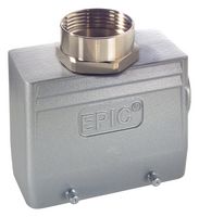 LAPP 701506NP Heavy Duty Connector, Hood, Top Entry, Aluminum Alloy Body, 2 Lever, HB24