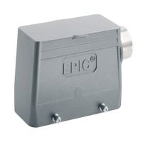 LAPP 701024NP Heavy Duty Connector, Hood, Side Entry, Aluminum Alloy Body, 2 Lever, HB16