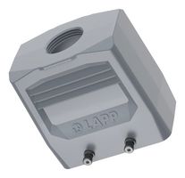 LAPP 79050600 Heavy Duty Connector, Hood, Top Entry, Aluminum Alloy Body, 2 Lever, HB10