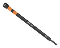 KLEIN TOOLS 10916PNDC Aprietatuercas eléctrico hexagonal de 0.5625", hueco, magnético, codificado por colores