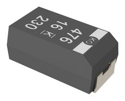KEMET T520T336M010ATE070 Capacitor de Polímero de Tantalio, 33 µF, ± 20%, 10 V, T, 0.07 ohm, 1411 [3528 Métrico]