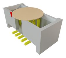 SAMTEC SHF-105-01-L-D-SM-K-TR Pin Header, Vertical, Wire-to-Board, 1.27 mm, 2 Rows, 10 Contacts, Surface Mount, SHF Series