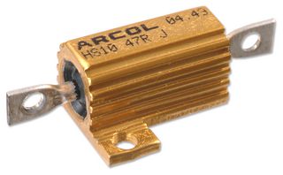 ARCOL HS10 10R J Resistencia, 10 ohm, HS Series, 10 W, ± 5%, Solder Lug, 160 V