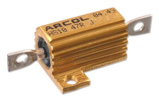 ARCOL HS25 4R F Resistor, 4 ohm, HS Series, 25 W, ± 1%, Solder Lug, 550 V