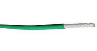 BELDEN 8916 189500 Wire, Hook Up, UL1015, PVC, Green, Yellow, 14 AWG, 41 x 30AWG, 500 ft
