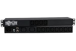 EATON TRIPP LITE PDU12IEC Power Distribution, Single Phase, 14 Outlets, 240 V, 16 A, 444.5 mm, 108 mm