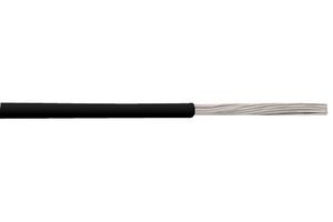 ALPHA WIRE 6710 BK001 Wire, Hook Up, EcoGen™ EcoWire®, 600V, MPPE, Black, 28 AWG, 7 x 36AWG, 1000 ft