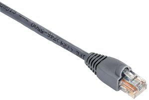 BLACK BOX EVNSL80-0050 Cable Ethernet, Cat5e, Cat 5e, RJ45 Macho a RJ45 Macho, UTP (par trenzado sin blindaje), Gris, 15 m