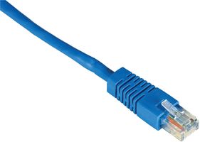 BLACK BOX EVNSL21E-0003 Ethernet Cable, Cat5e, Cat5e, RJ45 Plug to RJ45 Plug, STP (Shielded Twisted Pair), Blue, 900 mm