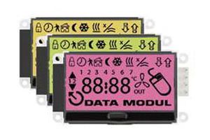 BATRON BTHQ128064AVE-COG-FETF-06-LED- Graphic LCD, 128 x 64 Pixels, Black on White, 5V, MPU, Transflective
