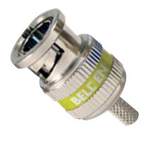 BELDEN 179DTBHD3 RF / Coaxial Connector, Non Plenum, HD BNC Coaxial, Straight Plug, Crimp, 75 ohm, Belden 179DT