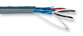 ALPHA WIRE 2213C SL001 Multipair Cable, Shielded, 3 Pair, 22 AWG, 1000 ft, 304.8 m