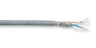 BELDEN 9829 060100 Cable Multipar, Computadora, Blindado, 2 par, 24 AWG, 0.2 mm², 100 ft, 30.48 m