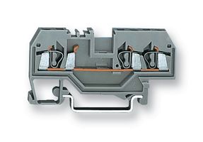 WAGO 279-681 Bloque de Terminal c/Montaje en Riel DIN, 3 Posiciones, 28 AWG, 16 AWG, 1.5 mm², Pinza, 18 A