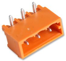 WAGO 231-533/001-000 Terminal Block, Header, 5.08 mm, 3 Positions, 12 A, 320 V, Through Hole Right Angle
