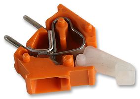 WAGO 256-746 Bloque de Terminal de Cable-A-Tarjeta, 1 Posiciones, 28 AWG, 12 AWG, 2.5 mm², Push-In