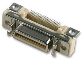 3M 10226-1210PE D Sub Connector, Mini D (Ribbon Connector), Receptacle, 102 Series, 26 Contacts, Surface Mount