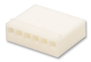 MOLEX 22-01-2067 Carcasa de Conector, Natural, Serie KK, Receptáculo eléctrico, 6 Posiciones, 2.54 mm