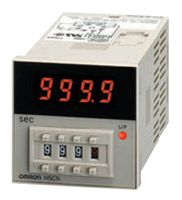 OMRON INDUSTRIAL AUTOMATION H5CN-XBN AC100-240 Digital Timer, H5CN Series, 48 x 48 mm, Up Display, 0.1 s to 999.9 s, ON-Delay, 100 to 240 Vac