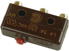 HONEYWELL 1SM3 Interruptor Microswitch, Subminiature, Pistón, SPDT, Soldable, 5 A, 30 V