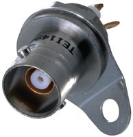 TROMPETER - CINCH CONNECTIVITY BJ77TL Conector Coaxial / RF, Twinax / Triax Coaxial, Jack Pasamuro Recto, Soldable
