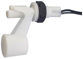 SENSATA / CYNERGY3 RSF16H050TG Float Switch, RSF10 Series, Horizontal, High Level, SPST, PPS, 100 VA, 0.5 m Cable