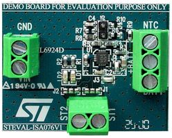 STMICROELECTRONICS STEVAL-ISA076V1 Tarjeta de Evaluación, Gestión de la Alimentación, Cargador de Batería, L6924U