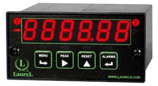 LAUREL ELECTRONICS L50000QD Timer, Interval, Laureate™ Series, 6 Digits, Quadrature, Encoder, 85 Vac to 264 Vac