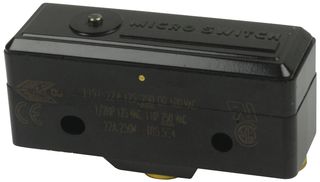 HONEYWELL BM-1R-A2 Interruptor Microswitch, Standard, Pistón, SPDT, Tornillo, 22 A