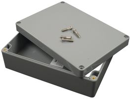 BUD INDUSTRIES PN-1324-DG Carcasa de Plástico, Junction Box, ABS, 170.9 mm, 121 mm, 55 mm, IP66