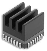 FISCHER ELEKTRONIK ICK PLCC 28 Disipador de Calor, Para PLCC, 25 °C/W, PLCC, 11.8 mm, 8 mm, 11.8 mm