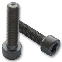TR FASTENINGS M640 SOA2CSS50- Tornillo con Casquillo, Hueco Hexagonal, Acero Inoxidable, 40 mm, M6, Paquete de 50