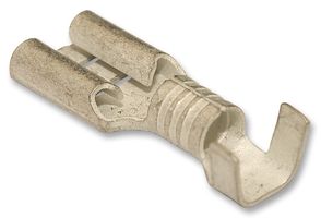 MOLEX 19018-0024 Terminal Tipo Faston, Serie VibraKrimp 19018, Hembra de Desconexión Rápida, 6.35mm x 0.81mm