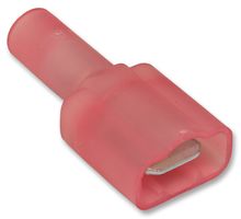 MOLEX 19004-0001 Quick Disconnect Terminal, InsulKrimp 19004 Series, Male Quick Disconnect, 6.35mm x 0.81mm
