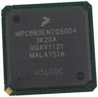NXP MPC860ENZQ50D4 Microprocesador, PowerQUICC I, 50 MHz, 32bits, 8KB, 3.135 V a 3.465 V, BGA-357
