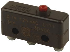 HONEYWELL 11SM1077-T Microswitch, Subminiature, Pin Plunger, SPDT, Solder, 100 mA, 30 V