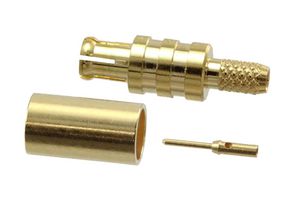 SAMTEC MCX7-P-C-H-ST-CA3 RF / Coaxial Connector, MCX Coaxial, Straight Plug, Solder, 75 ohm, RG179, Brass