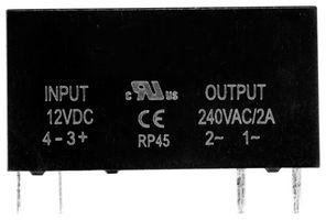 MULTICOMP PRO MC002258 Solid State Relay, 2 A, 280 VAC, Through Hole, Solder, Zero Crossing
