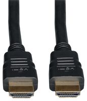 EATON TRIPP LITE P569-025 Computer Cable, HDMI Plug, HDMI Plug, 25 ft, 7.6 m, Black