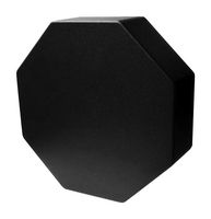 HAMMOND 1590STPCBK Metal Enclosure, Small, Diecast Aluminum, 39.2 mm, 132.8 mm, 132.8 mm, IP54